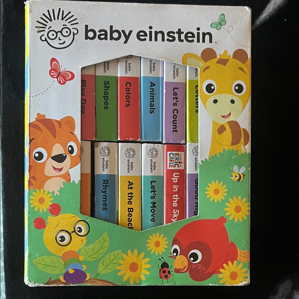 Baby Einstein Colorful Learning Board Book Set